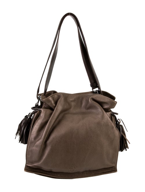 Loewe Leather Messenger Bag