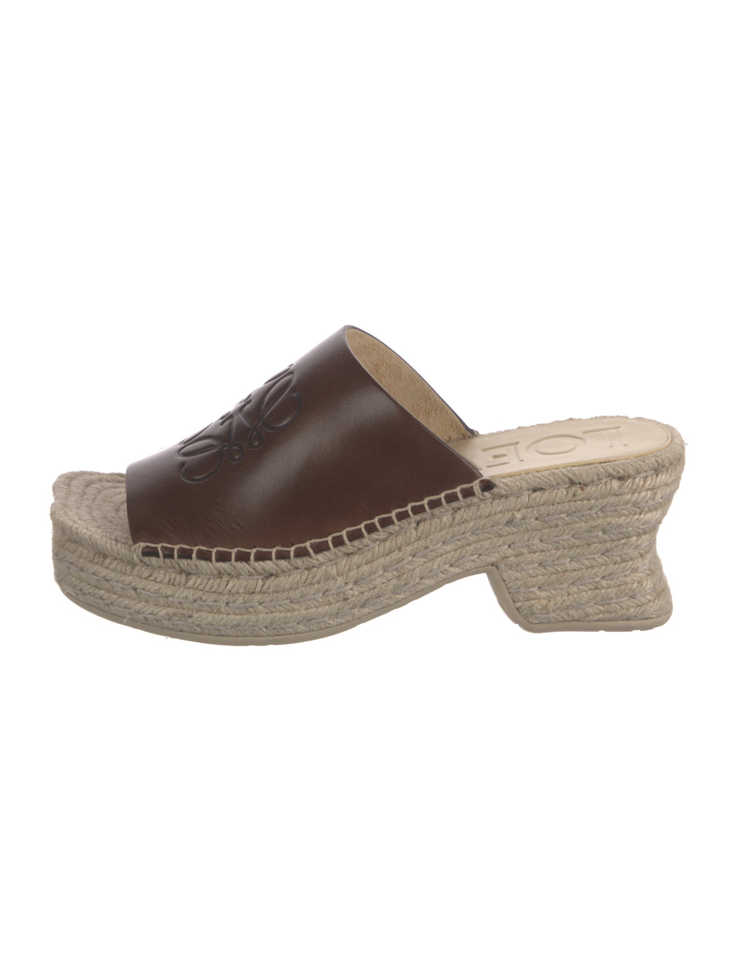 Loewe Leather Espadrilles