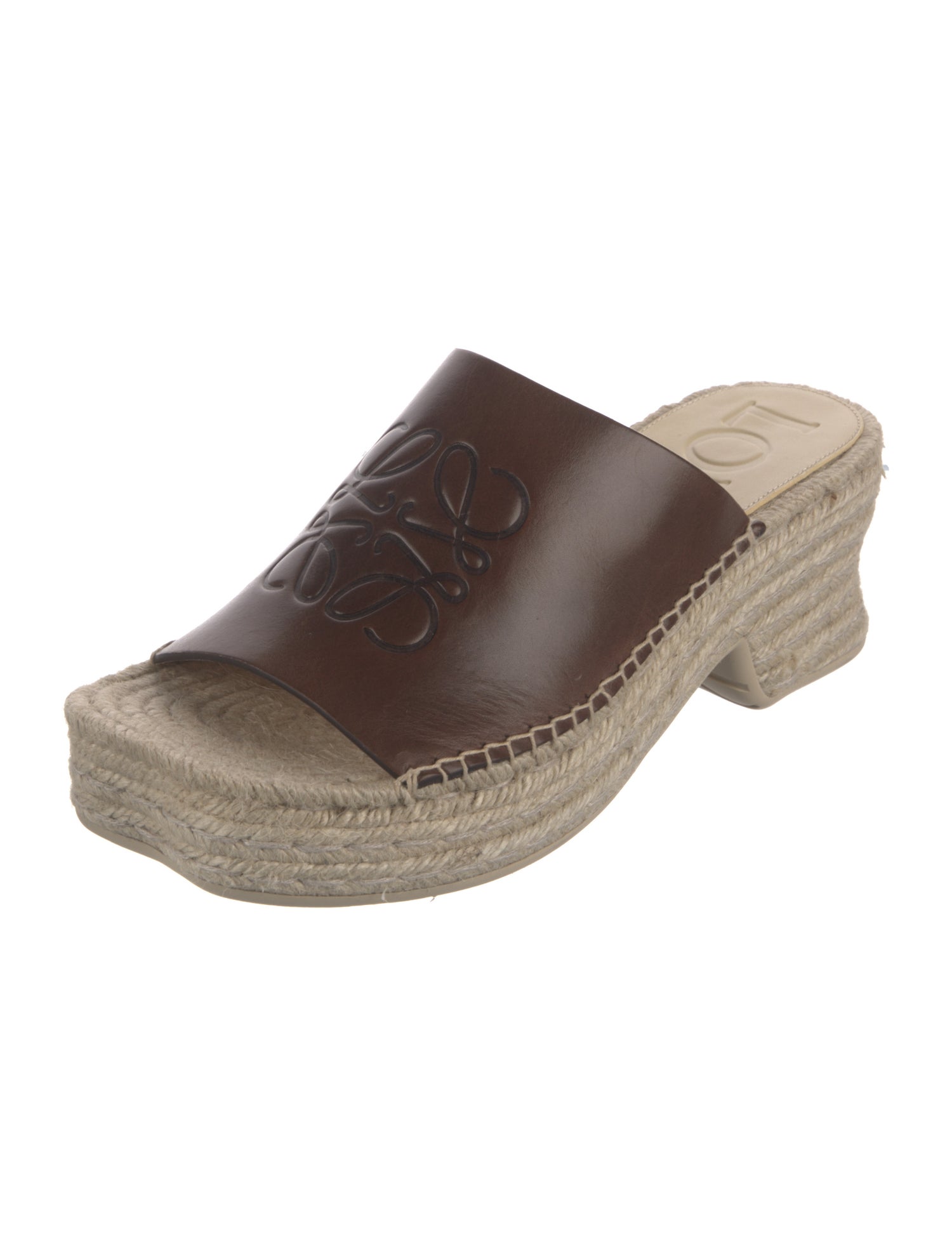 Loewe Leather Espadrilles