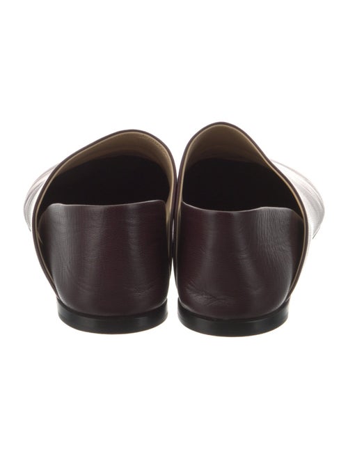 Loewe Leather Cutout Accent Mules