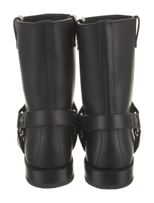 Loewe Leather Chain-Link Accents Boots