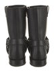 Loewe Leather Chain-Link Accents Boots