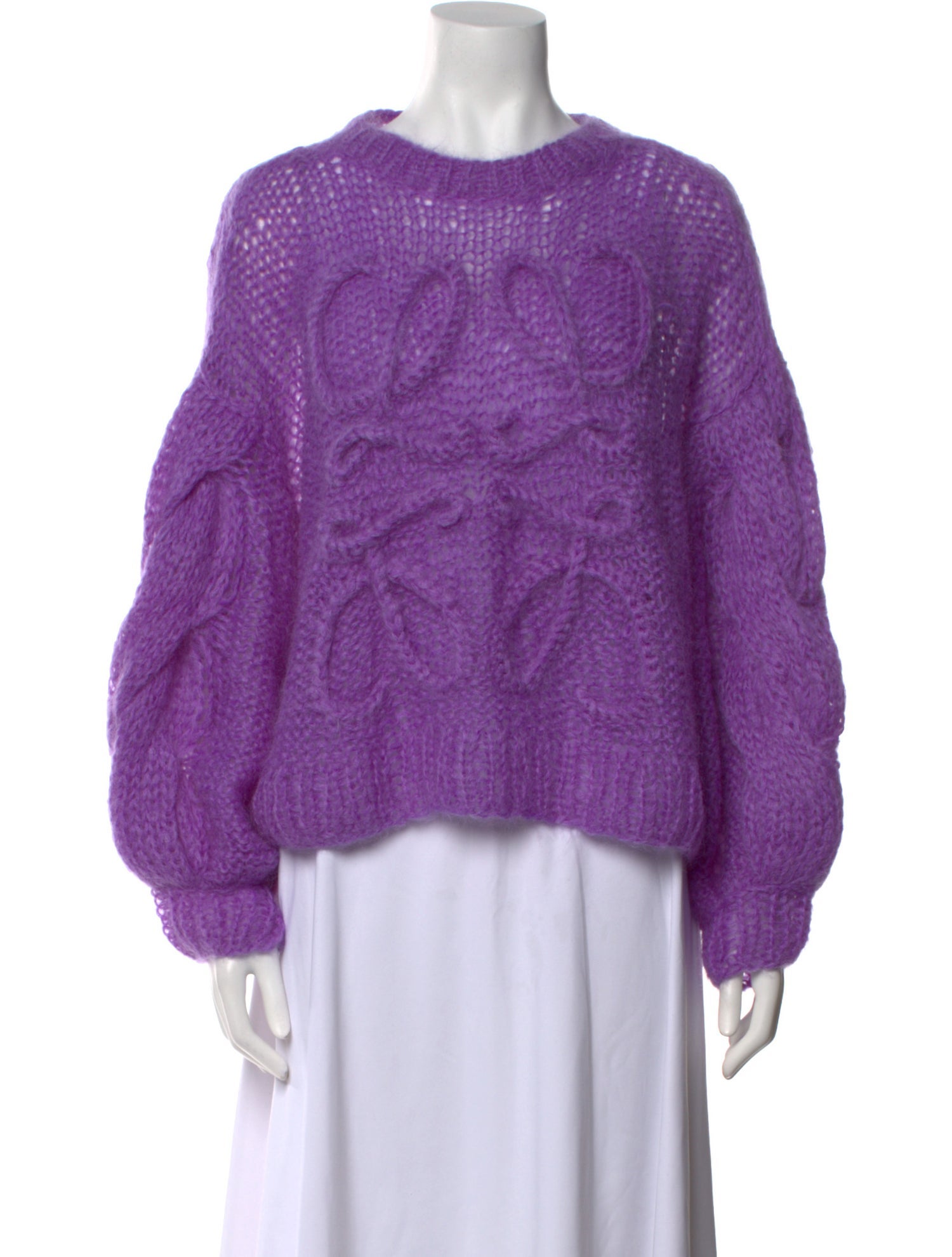 Loewe Mohair Crew Neck Sweater