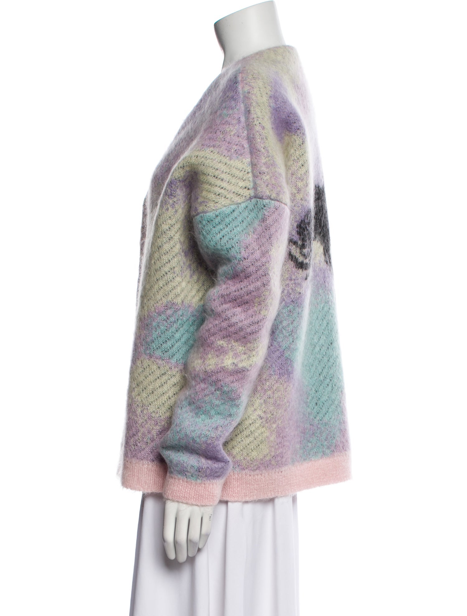 Loewe Mohair Printed Sweater