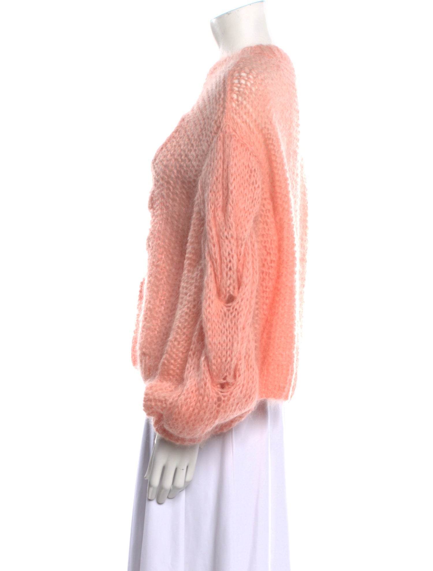Loewe Mohair Bateau Neckline Sweater