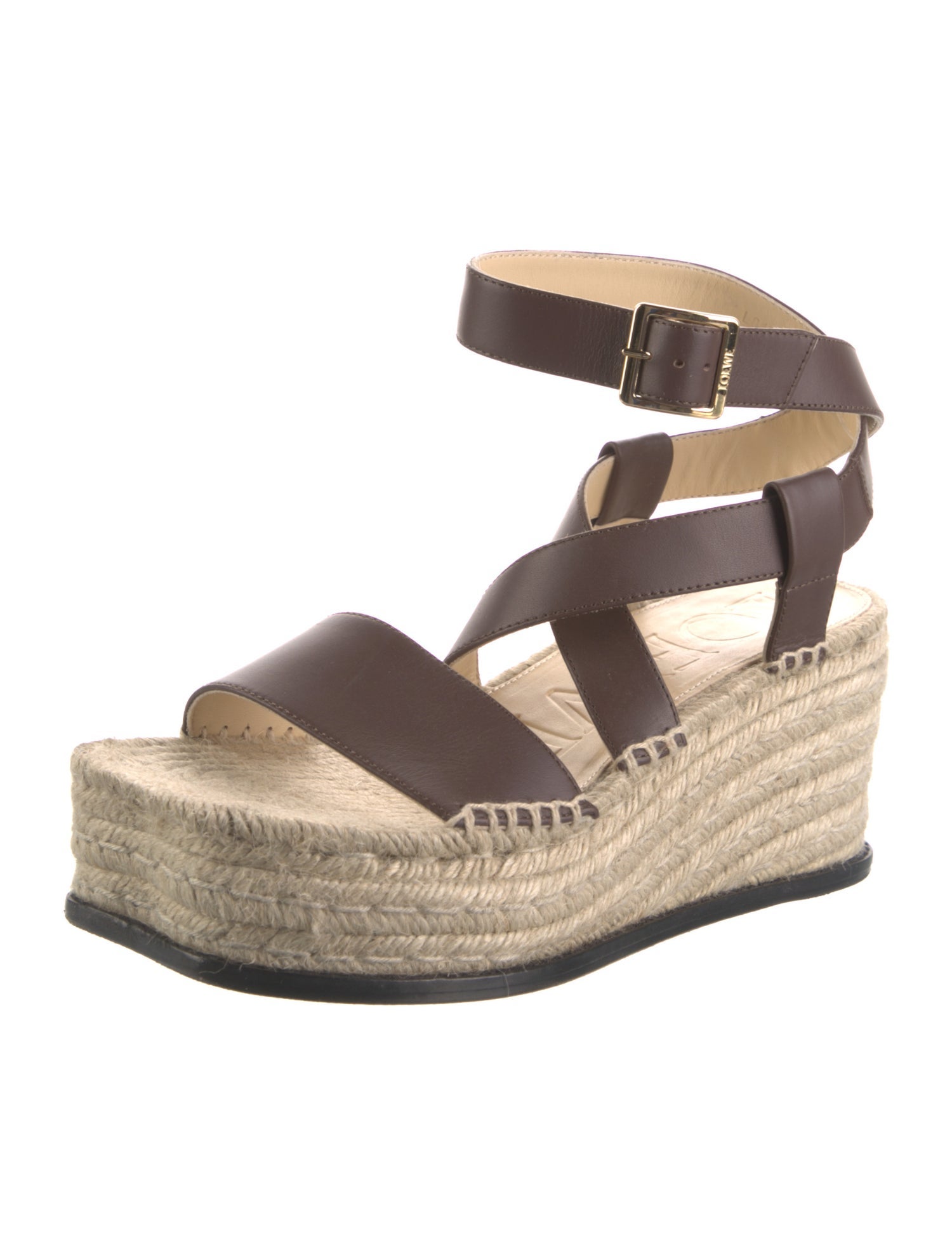 Loewe Leather Espadrilles