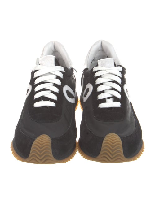 Loewe Suede Printed Sneakers