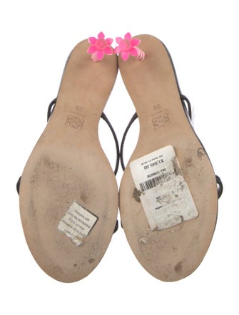 Loewe Leather Slides