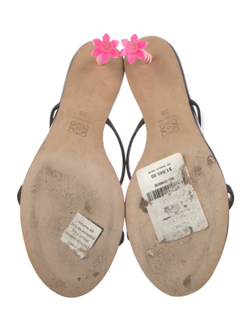 Loewe Leather Slides