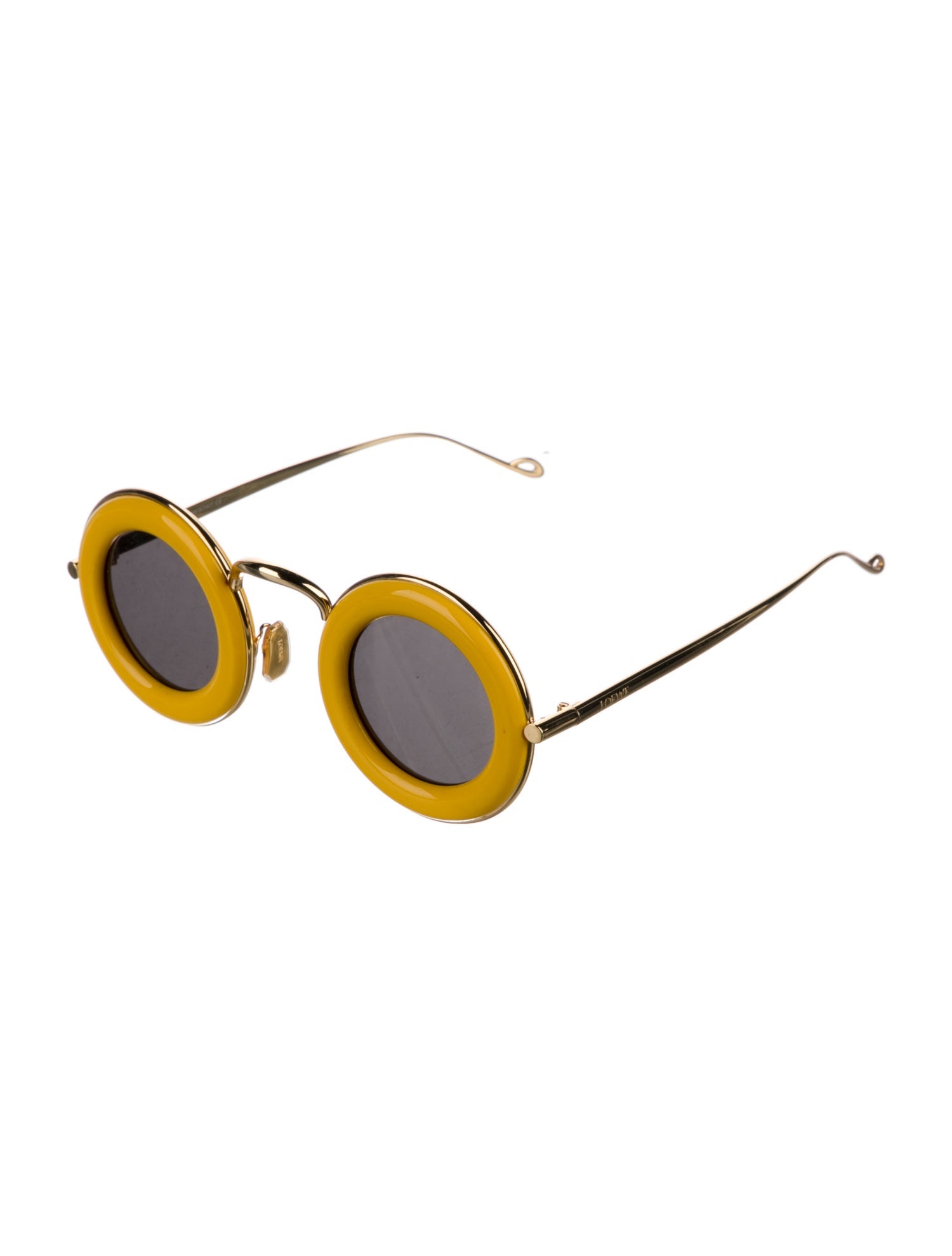 Loewe Round Mirrored Sunglasses