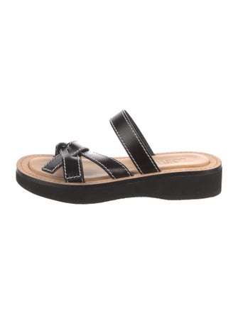 Loewe Leather Slides