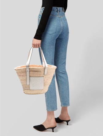 Loewe Straw Tote 2022