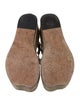 Loewe Leather Colorblock Pattern Espadrilles
