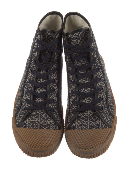 Loewe Canvas Printed Sneakers