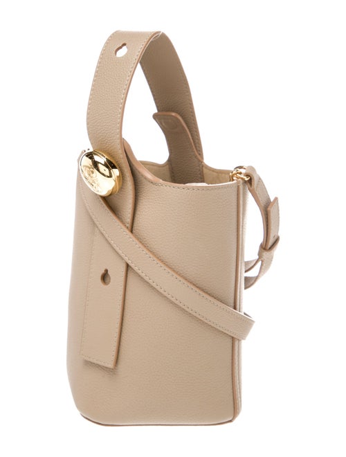 Loewe Leather Mini Pebble Bucket Mini 2024