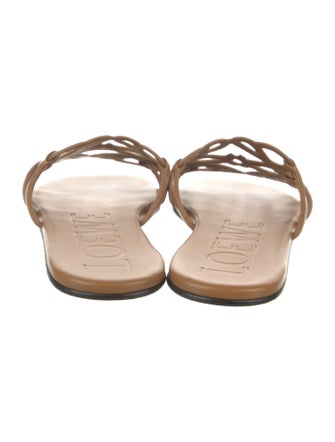 Loewe Leather Slides