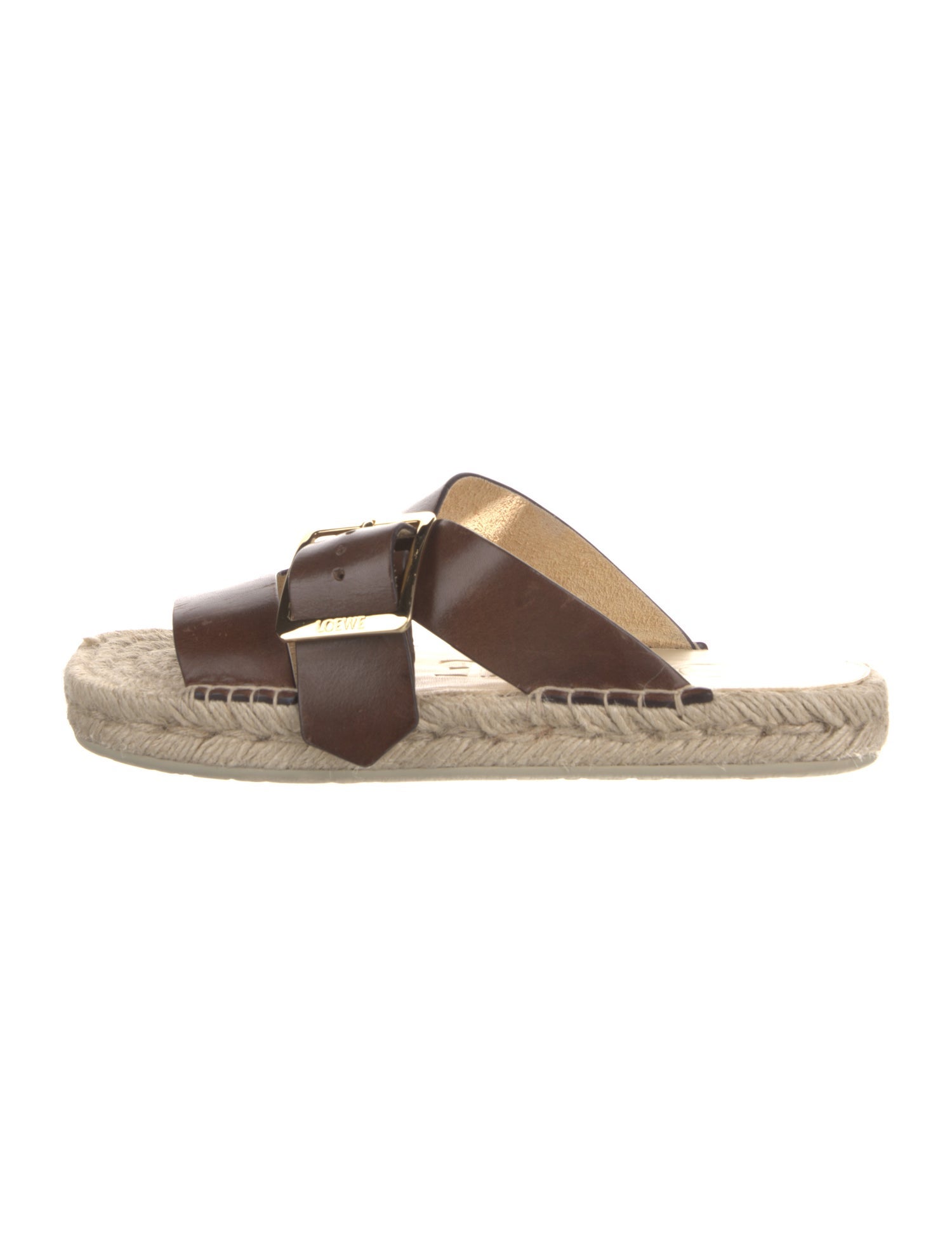 Loewe Leather Espadrilles