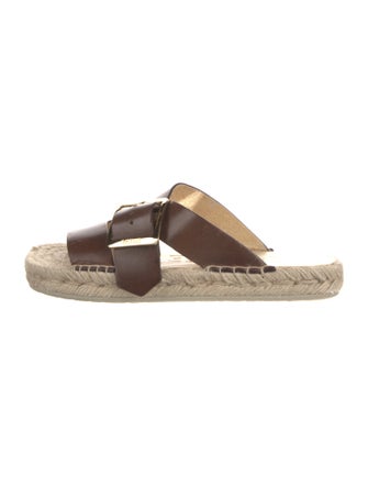Loewe Leather Espadrilles
