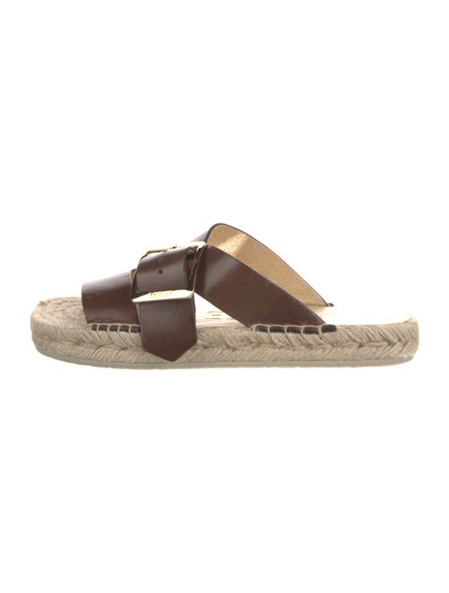 Loewe Leather Espadrilles