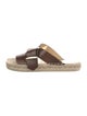 Loewe Leather Espadrilles