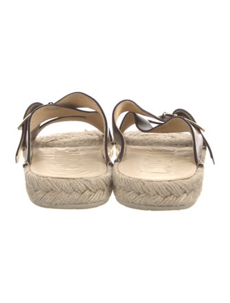 Loewe Leather Espadrilles