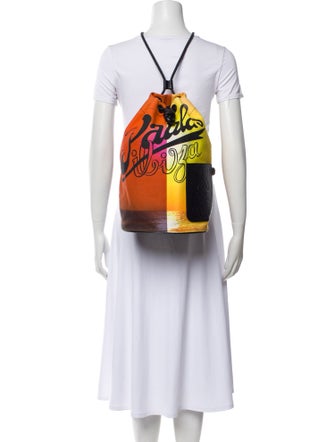 Loewe Paula's Ibiza Canvas Bucket Bag