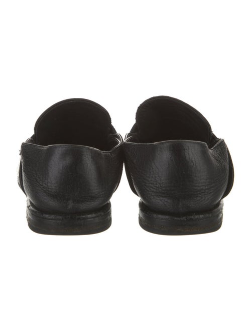 Loewe Embossed Leather Mules