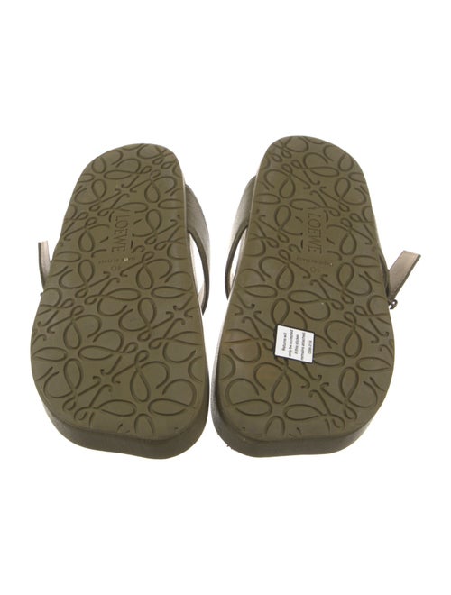 Loewe Leather Slides