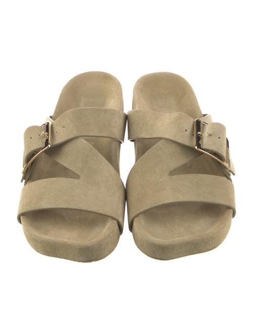 Loewe Suede Slides