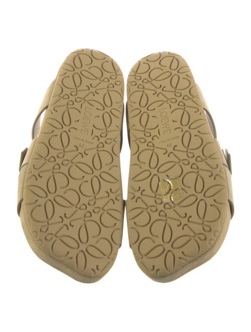 Loewe Suede Slides