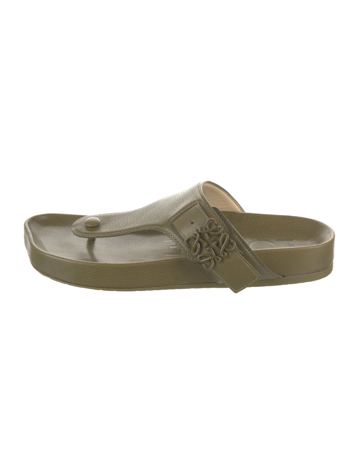 Loewe Leather Slides