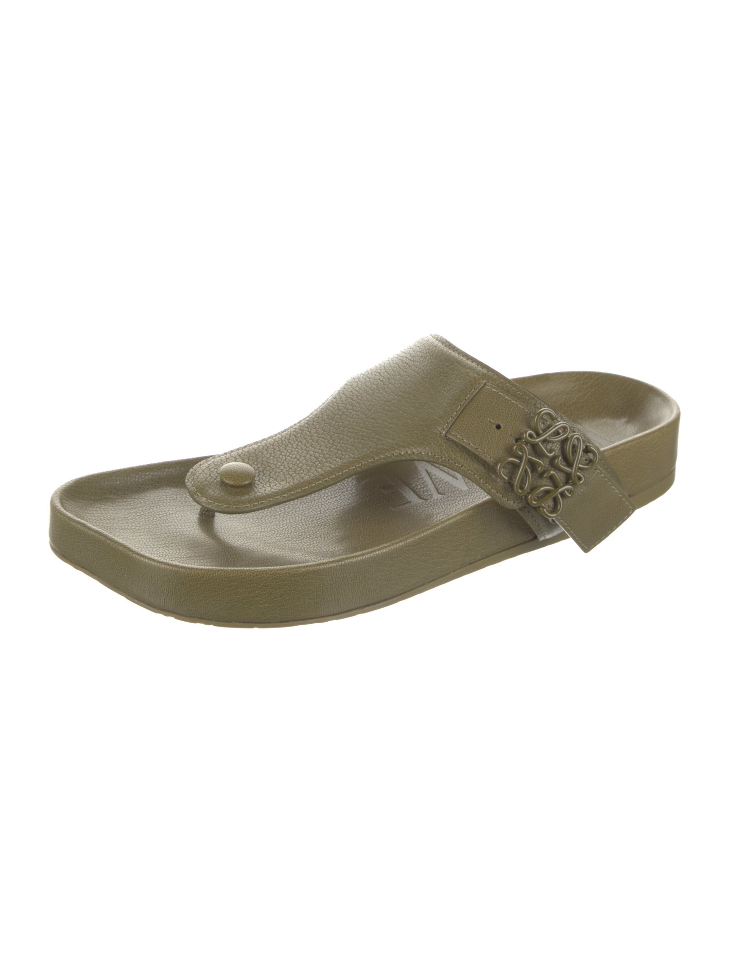 Loewe Leather Slides