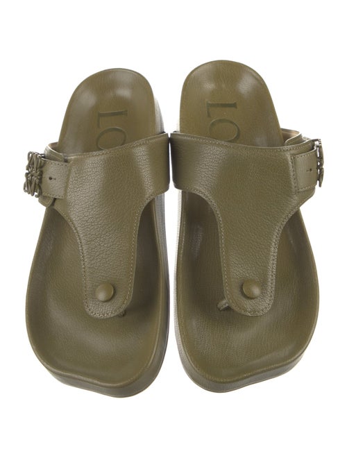 Loewe Leather Slides