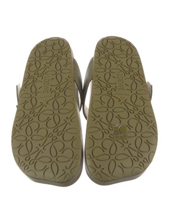 Loewe Leather Slides