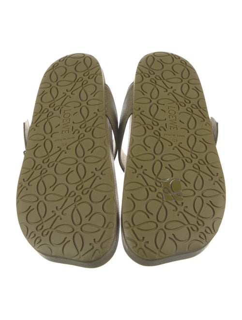 Loewe Leather Slides