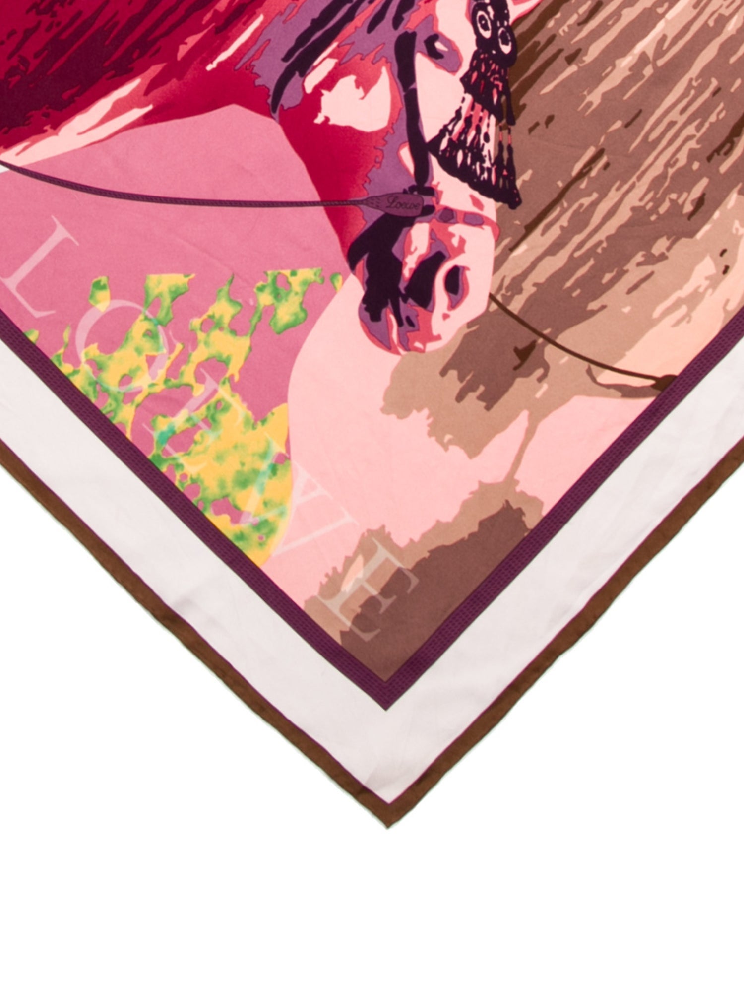 Loewe Obi Wide Waist Belt Silk Scarf