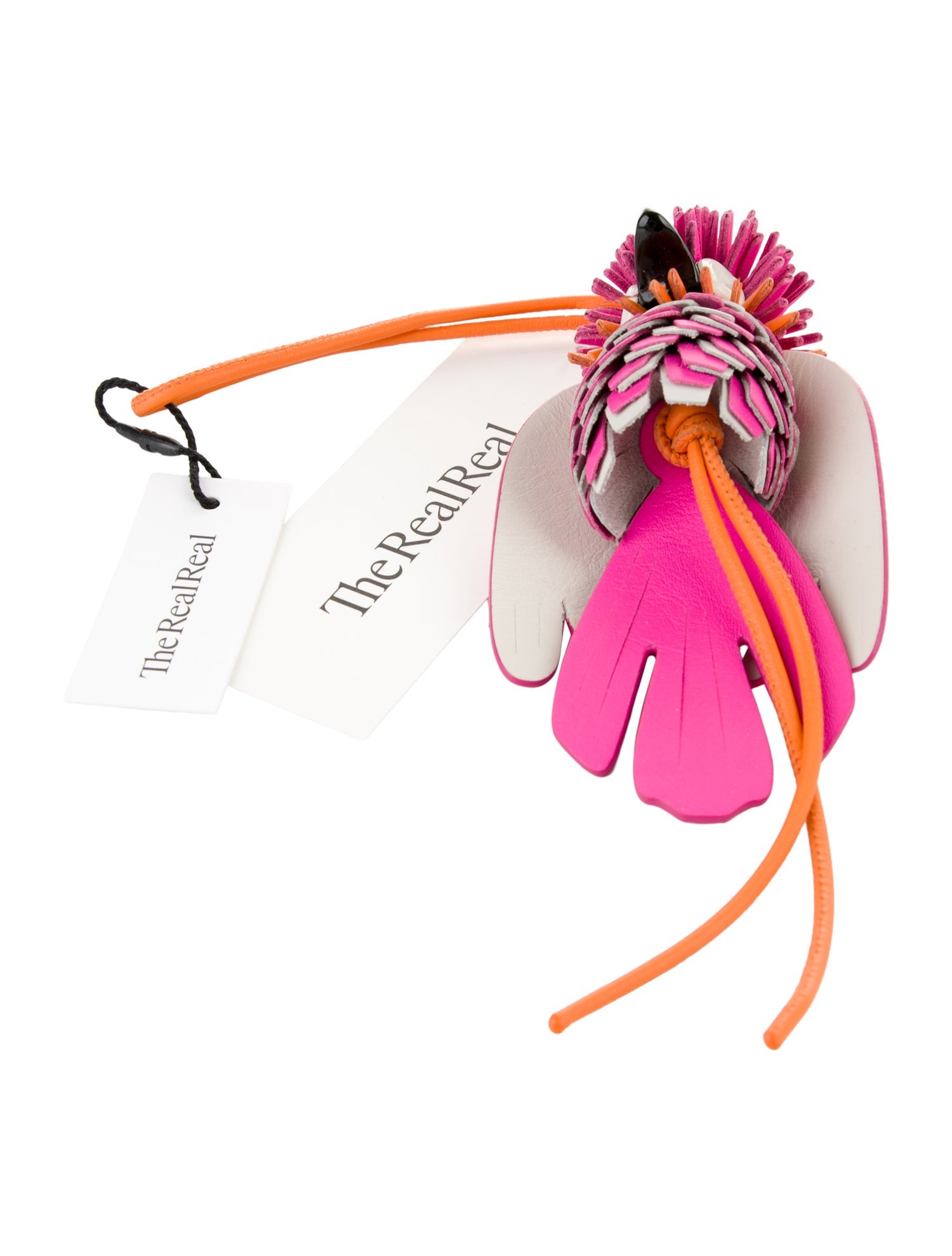 Loewe Paula's Ibiza Leather Exotic Bird Charm