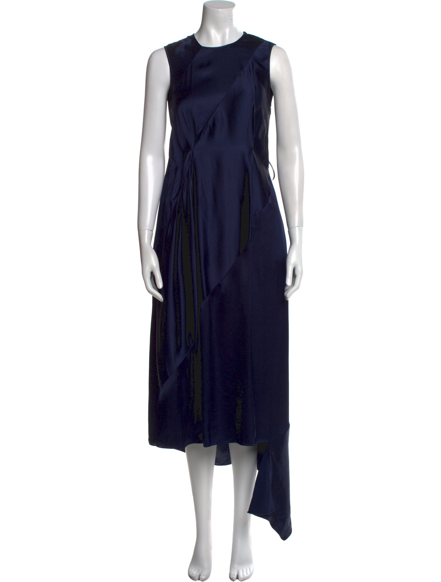 Loewe Asymmetrical Midi Length Dress