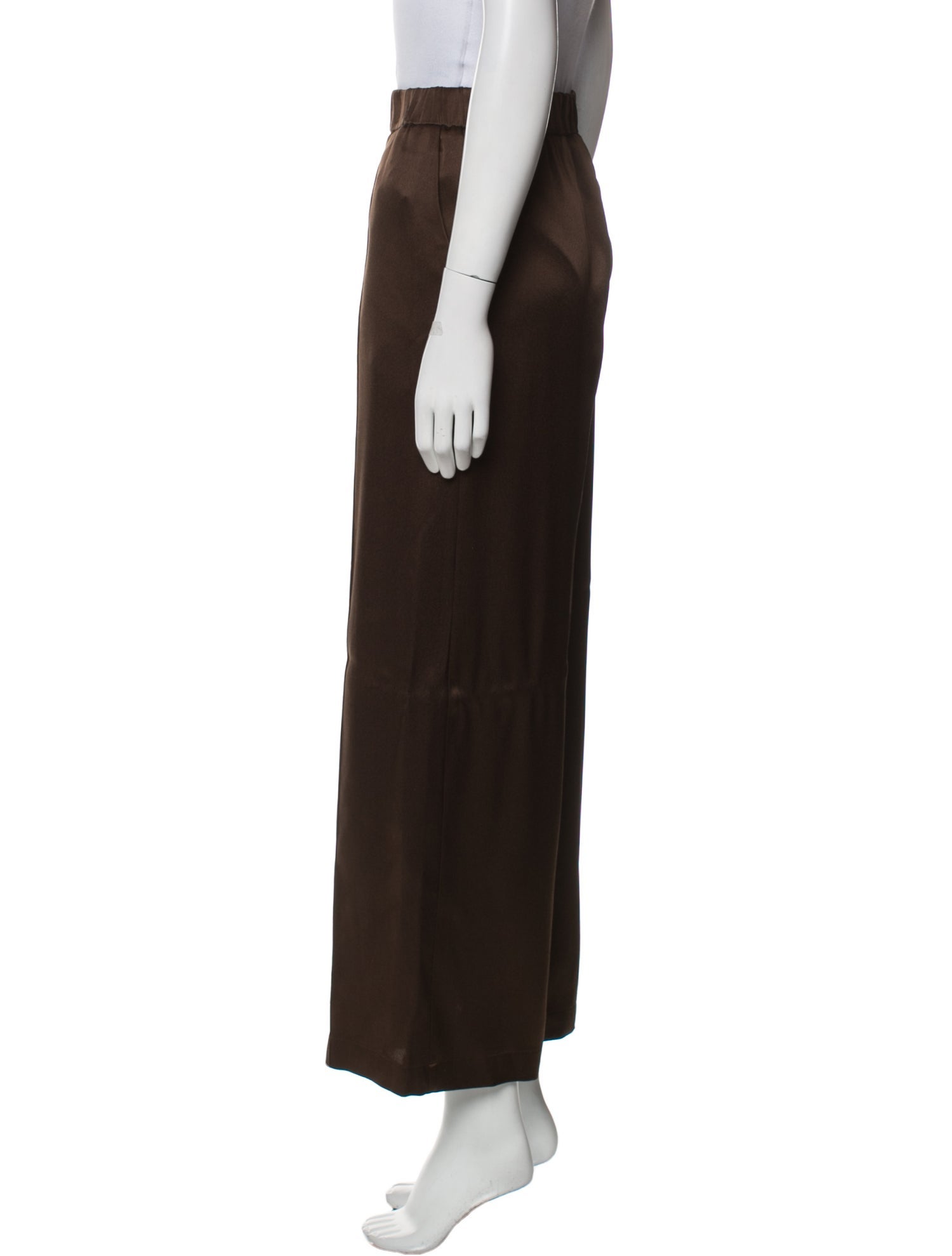 Loewe Silk Wide Leg Pants