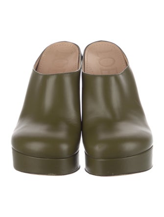 Loewe Leather Mules