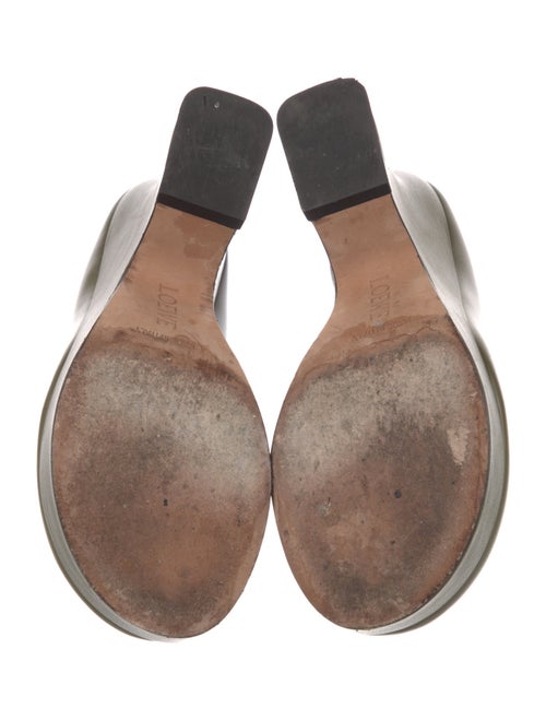 Loewe Leather Mules