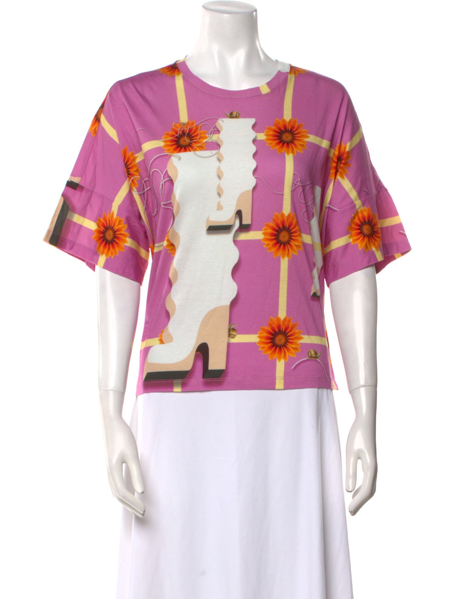 Loewe Graphic Print Crew Neck T-Shirt