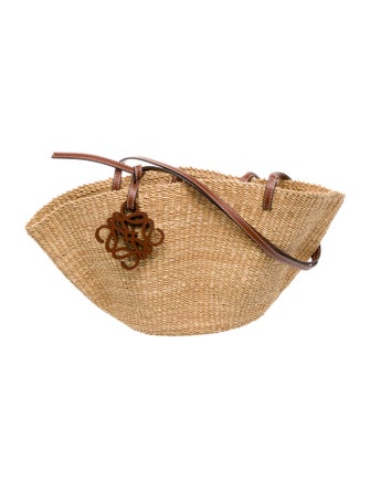 Loewe Raffia Shoulder Bag