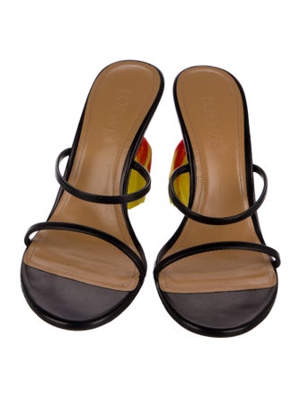 Loewe Leather Slides