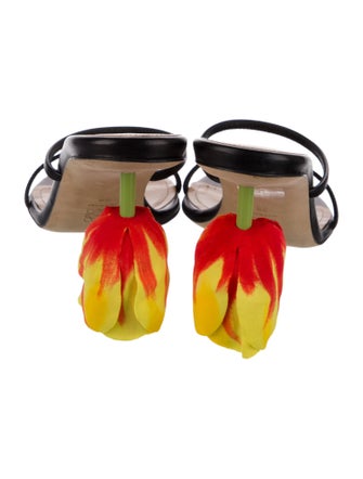 Loewe Leather Slides