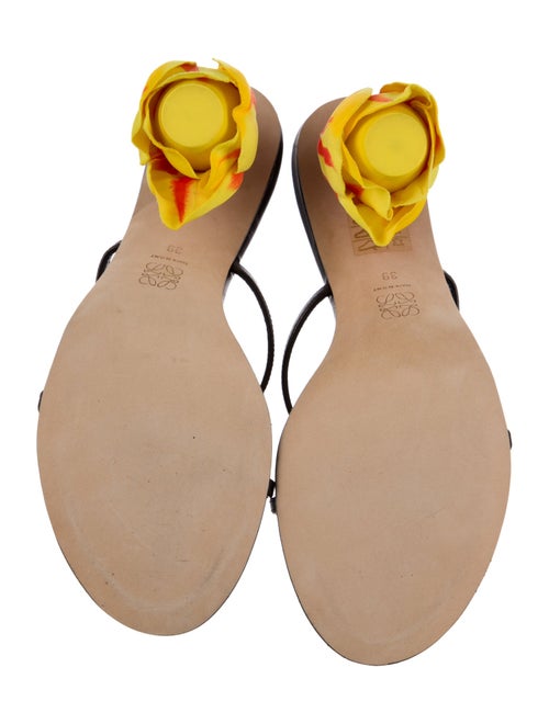 Loewe Leather Slides