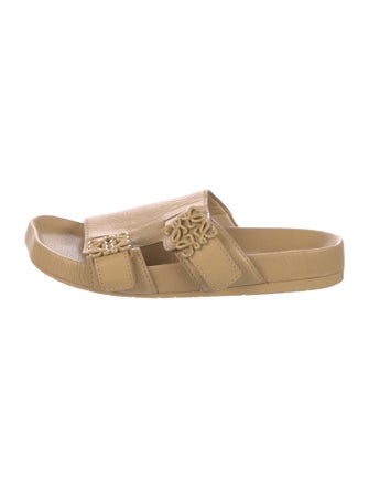 Loewe Leather Slides
