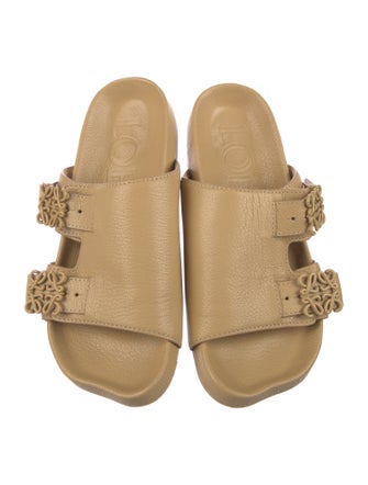 Loewe Leather Slides