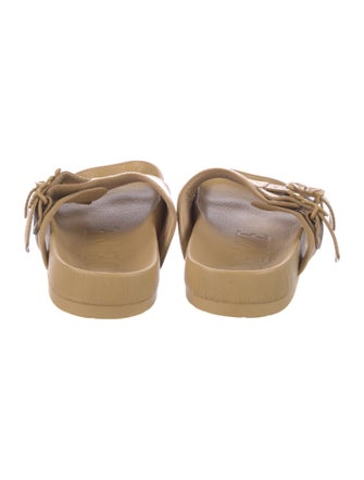 Loewe Leather Slides