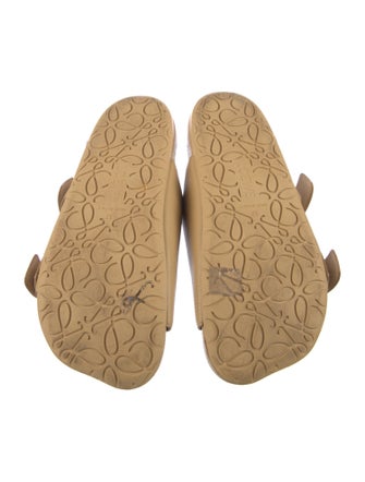 Loewe Leather Slides